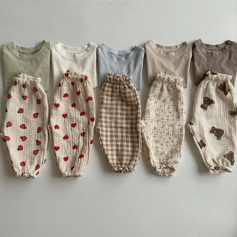 Aurora Oversized Linen Baby Pants