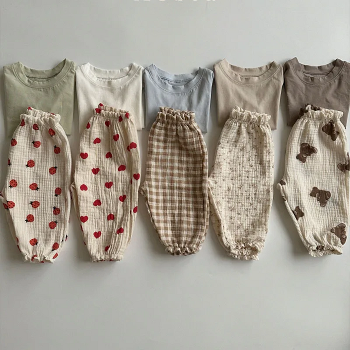 Aurora Oversized Linen Baby Pants