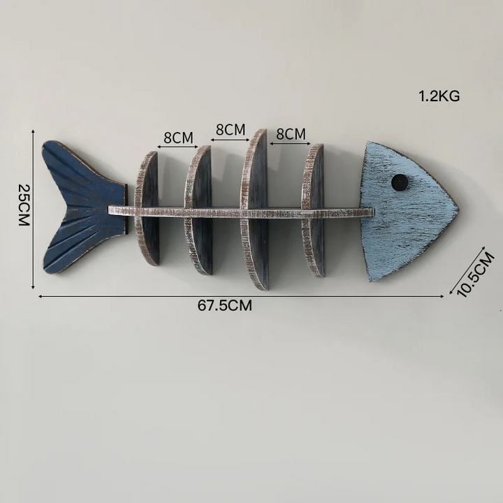 Harbor Fin Wall Shelf