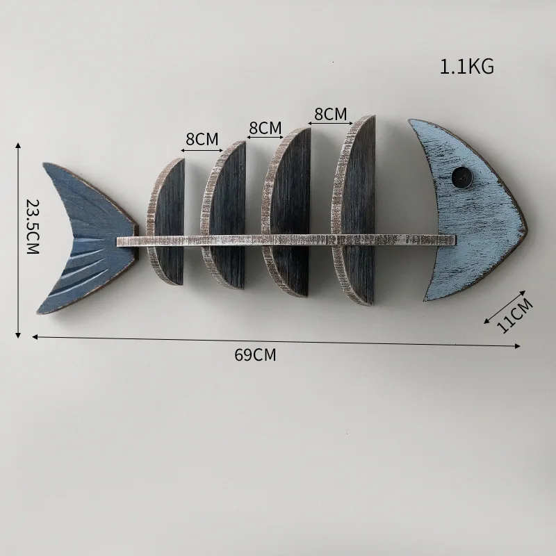 Harbor Fin Wall Shelf