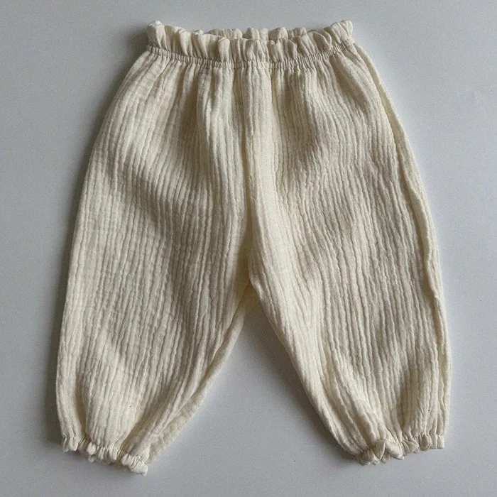 Aurora Oversized Linen Baby Pants