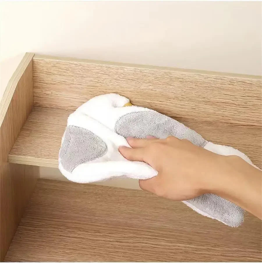 SuperAbsorb 100% Cotton Cat Hand Towels