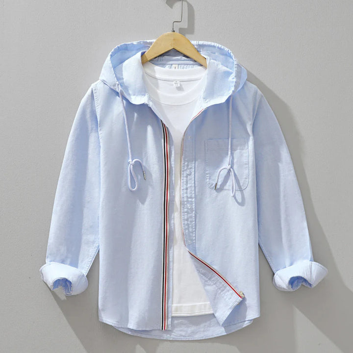 OceanBreeze Linen Hoodie