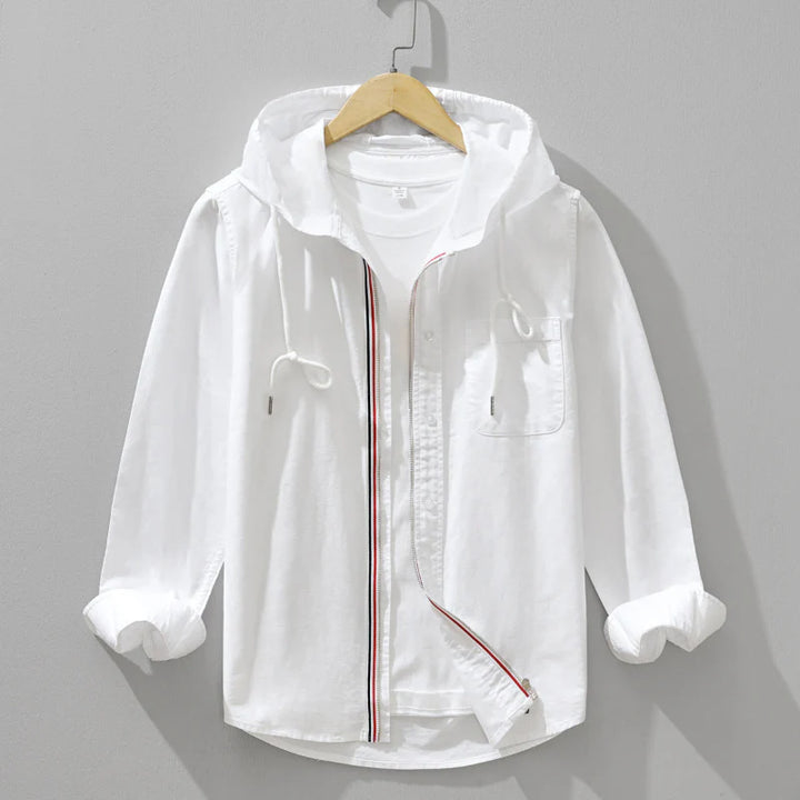 OceanBreeze Linen Hoodie