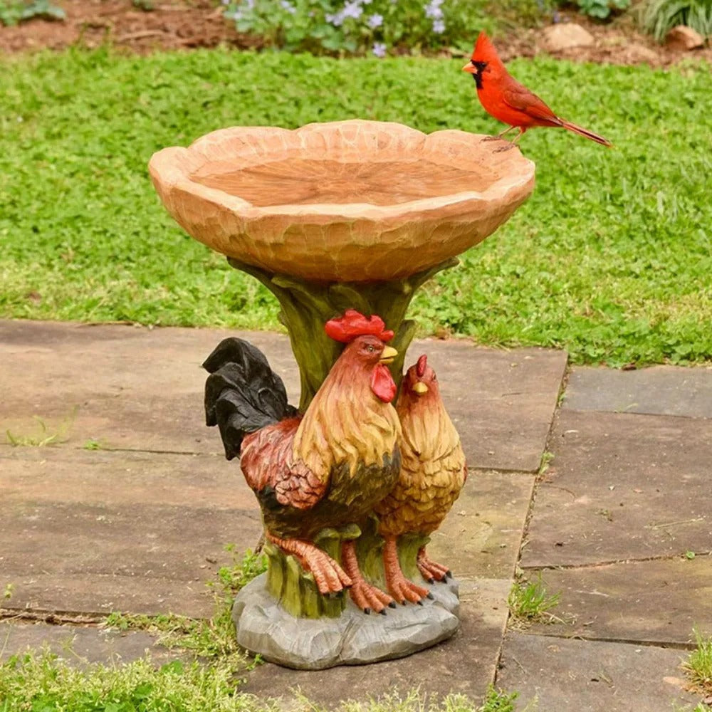 Cute Animal Woden Bird Feeder