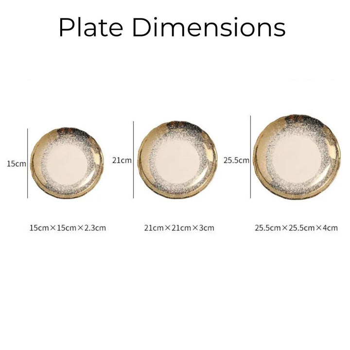 Gold Dust Plates
