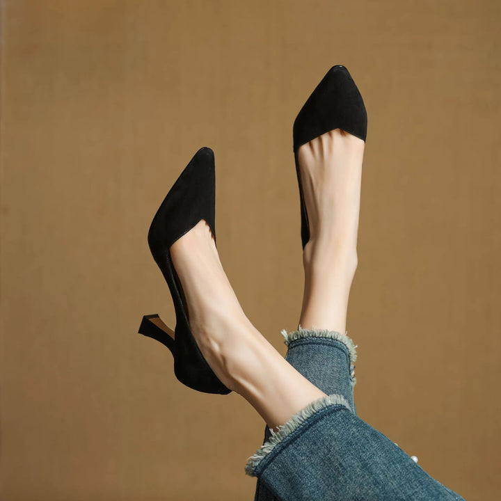 Averra Genuine Leather Heels