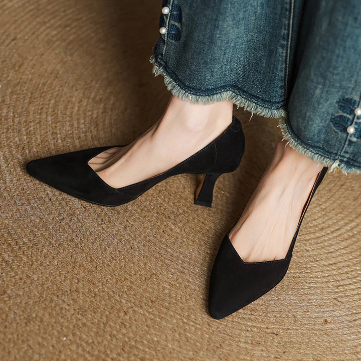 Averra Genuine Leather Heels
