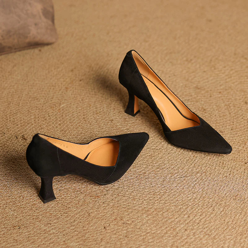 Averra Genuine Leather Heels