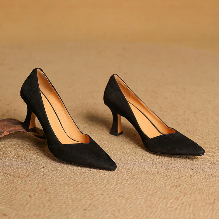 Averra Genuine Leather Heels