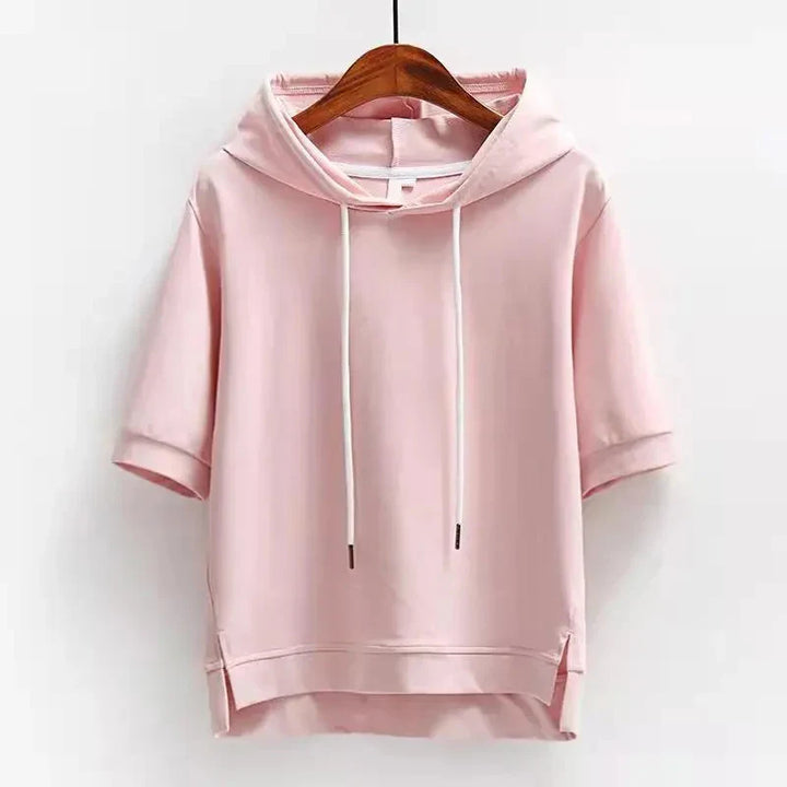 Calverra Short-Sleeve Hoodie