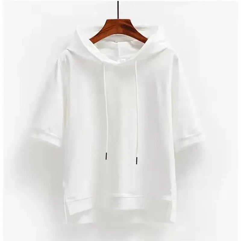 Calverra Short-Sleeve Hoodie