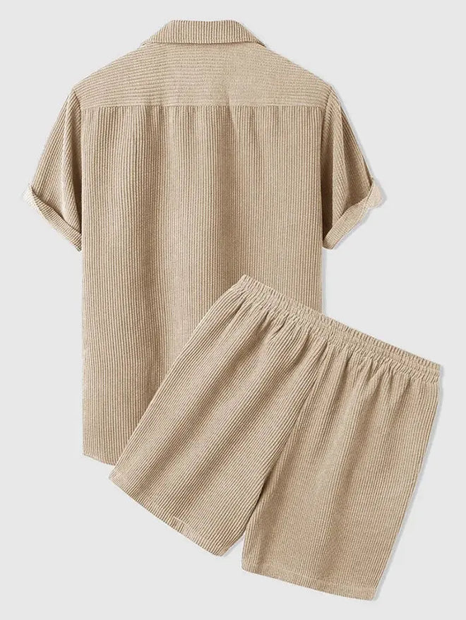 Haven Luxury Ribbed Velvet Set