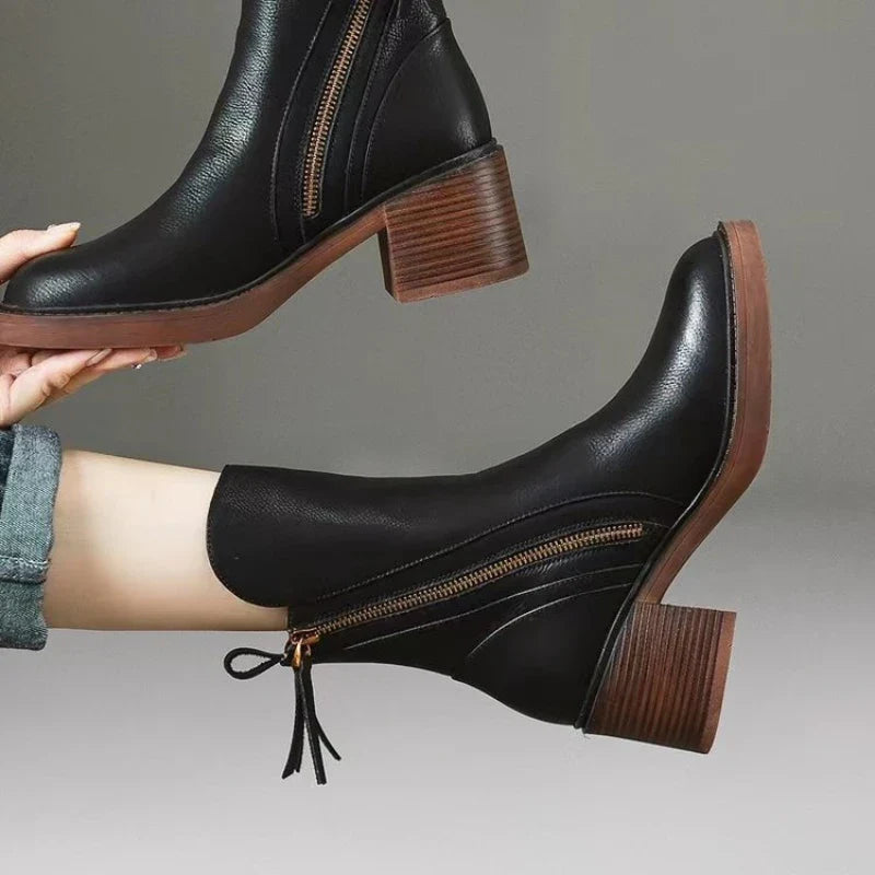 Caramel Ankle Boots