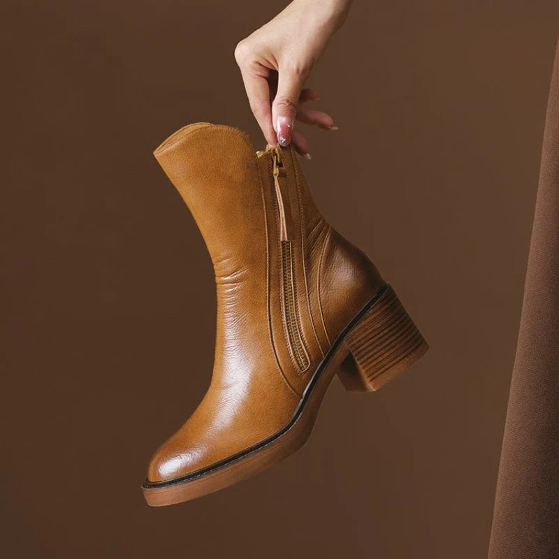Caramel Ankle Boots