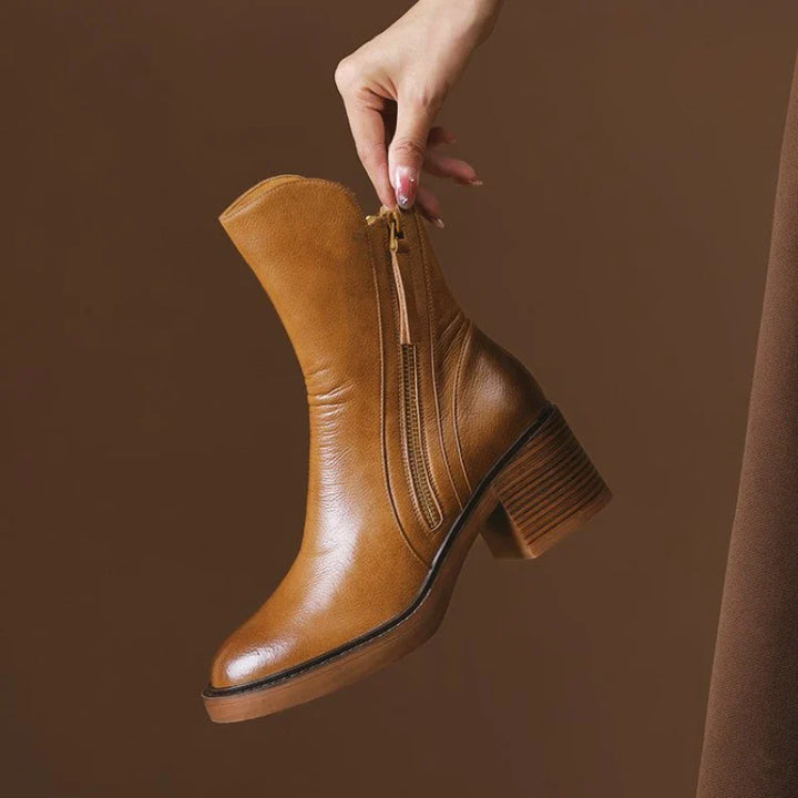 Caramel Ankle Boots