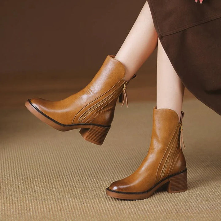 Caramel Ankle Boots