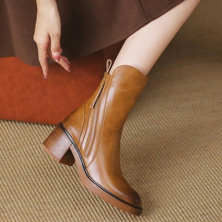 Caramel Ankle Boots