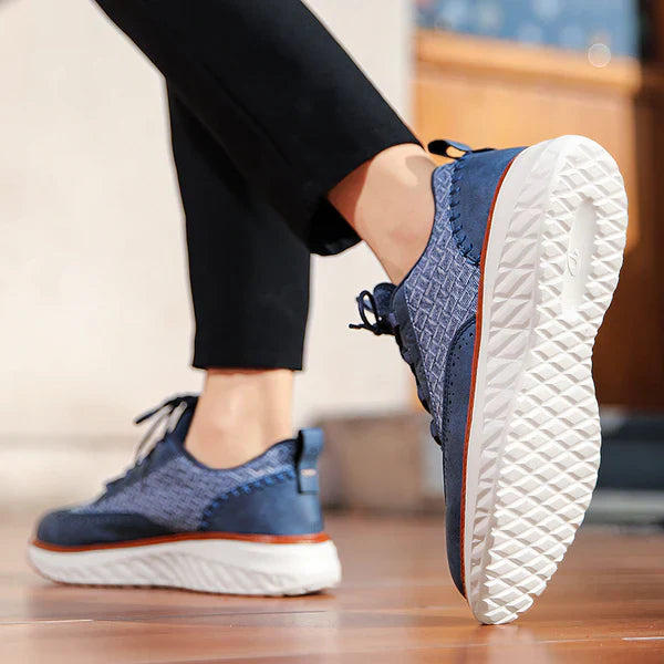 Skybound Ultra Comfortable Leather Sneakers