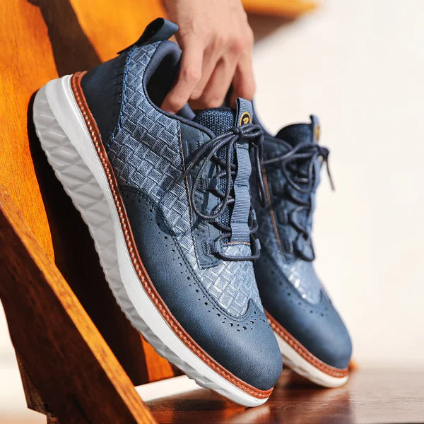 Skybound Ultra Comfortable Leather Sneakers