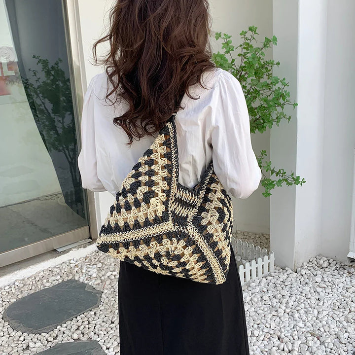 The SunKissed Crochet Tote Bag
