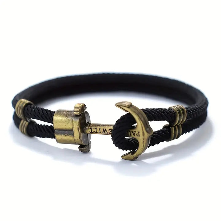 Marine Anchor Rope Bracelet